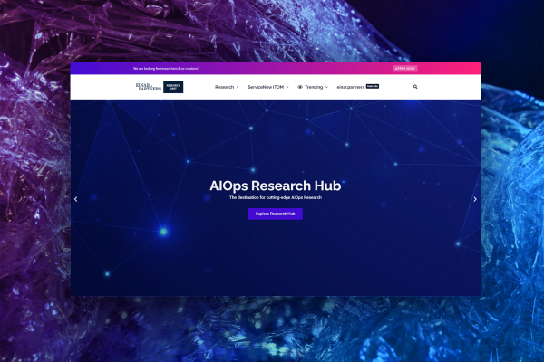 Einar & Partners Research Website Design